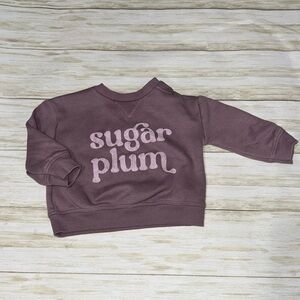 Sugar Plum - Little Co. Crewneck Sweater
